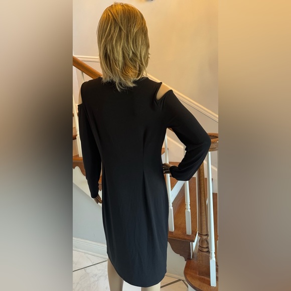 Carmen Marc Volvo Women’s Little Black Dress Size Large - Picture 3 of 6